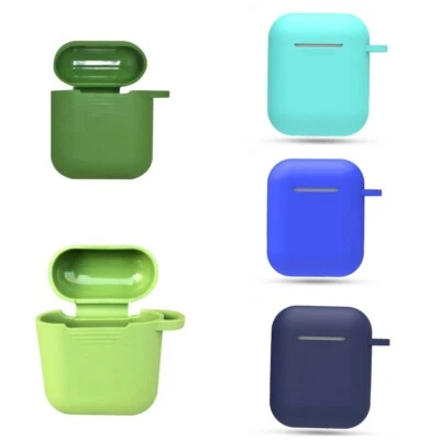 $4.35 • Buy Apple Airpods Silicone Gel Case Shockproof Protective Cover Skin Case Airpod 1 2