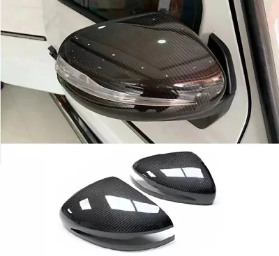 Dry Carbon Fiber Mirror Cover Caps For Mercedes-Benz W464 G Class G63 2019-2022 • $90.09