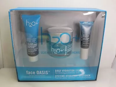 H2o+ Face Oasis Daily Hydration System For Normal /oily Skin 3pc Set  Boxed • $33