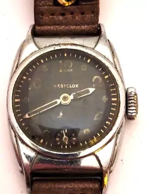 Vintage Art Deco Westclox Men's Wrist Watch 1930's Vintage Watches • $0.99