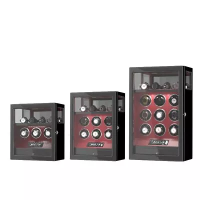 Automatic 3 6 9 Watch Winder With Watch Holder Display With Storage Display Box • $299.99