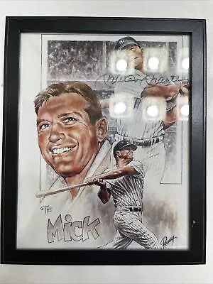 Mickey Mantle Sighned Photo 8x10 • $325