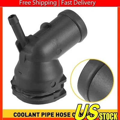 Upper Radiator Coolant Pipe Hose Connector For Volkswagen Passat Jetta Beetle CC • $9.99