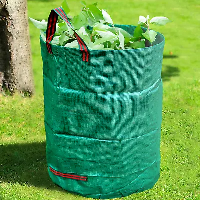 £7.49 • Buy GroundMaster 400L Round Garden Waste Bags - Heavy Duty Reinforced Storage Sacks