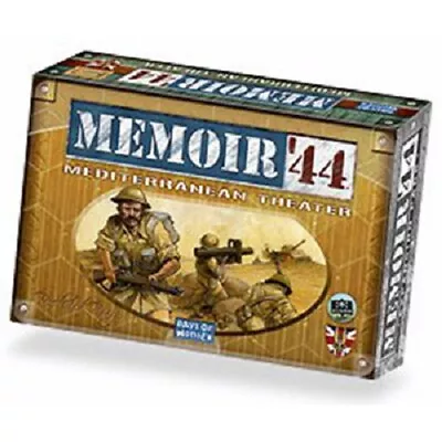 Mediterranean Theater Expansion Memoir '44 Board Game Days Of Wonder NIB • $33.96