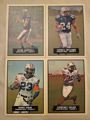 2009 Topps Magic Auburn Tigers Lot 4 Campbell Cadillac Irons & Taylor • $2.49