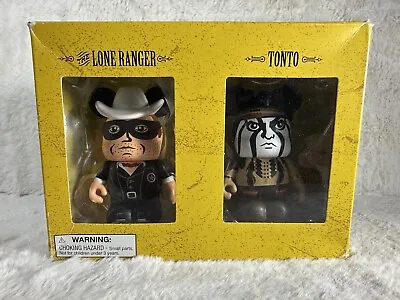 Disney Vinylmation Set THE LONE RANGER & TONTO - NEW - 3” Vinyl Figure Set • $27.99