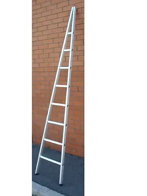 2.0m / 6`single Aluminium Window Cleaners / Cleaning Ladder With Glazing Block • £130