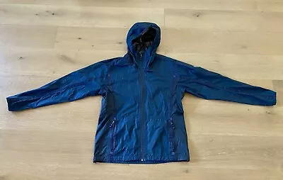 KUHL Men’s Parachute Rain Hooded Jacket  Blue Size Medium • $35