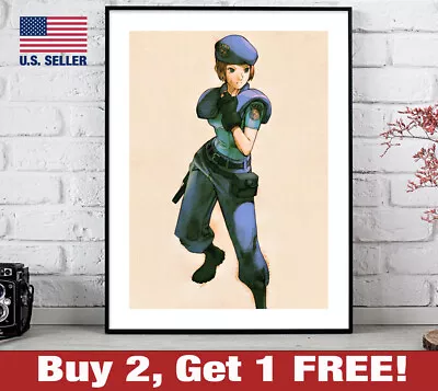 Marvel Vs Capcom 2 Poster 18  X 24  Print Jill Valentine MVC2 GameRoom Art • $13.48