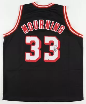 Alonzo Mourning Signed Autographed Miami Heat Nba Jersey • $249.95