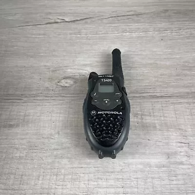 Motorola Talkabout T5420 Black 14-Channel 2-Miles Two-Way Radio Walkie Talkie • $13.25