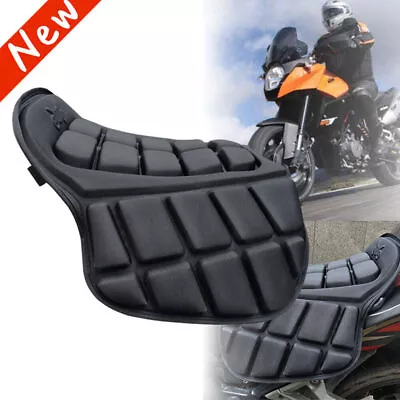 Motorcycle Seat Cover Comfort Gel Cooling Down Seat Cushion Pressure Relief Mat • $23.44