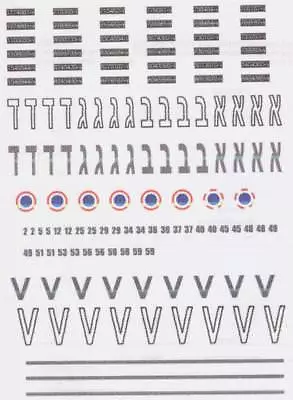 1/35 Decalcomaniacs Israeli Tactical Markings • $12