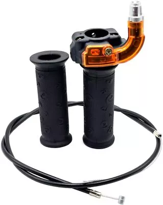Twist Throttle Grip And 39 Cable For 47cc 49cc MiniBike Dirtbike ATV Quad Pocket • $11.99