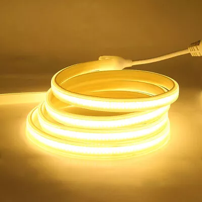 360leds/m 220V COB LED Strip Lights Waterproof Flexible Cabinet Building Light • $361.90