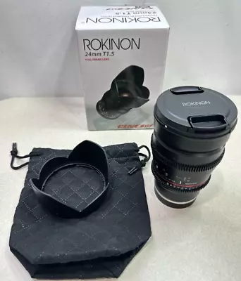 ROKINON DS24MC 24mm T1.5 Cine Lens • $180