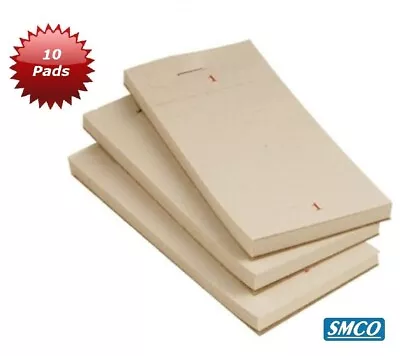 10 WAITER FOOD ORDER PADS 100 Numbered SINGLE SHEET Takeways PAD 12 K12 By SMCO • £5.75