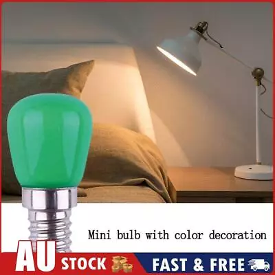 E14 Light Bulb 3W 220V LED Decorative Light Fridge Lamp (Green) AU • $7.57