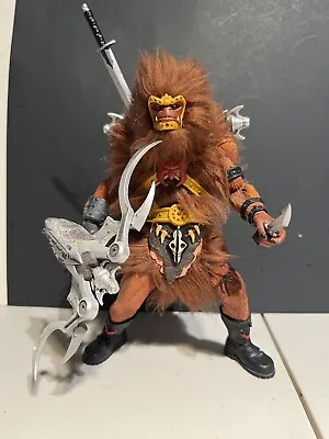 NECA MOTU Masters Of The Universe Grizzlor Mini-Statue Complete All Accessories • $39.99