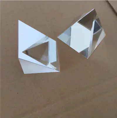 50*50*50mm External Reflection Right Angle Prism K9 Custom Measuring Instrument • $19.99