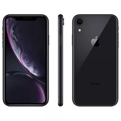 Apple IPhone XR - 128GB - Black (Unlocked) A2105 (GSM) • $320