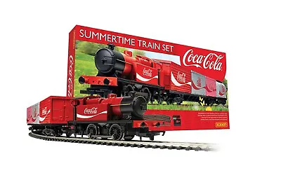 £109.99 • Buy Hornby R1276m Coca-cola Summertime Starter Train Set Pack Oo 00 Gauge