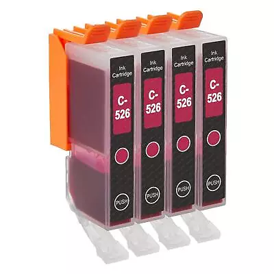 4 Magenta Ink Cartridges For Canon PIXMA MG6220 MG6250 MG8150 MG8170 MG8220 • £8.30