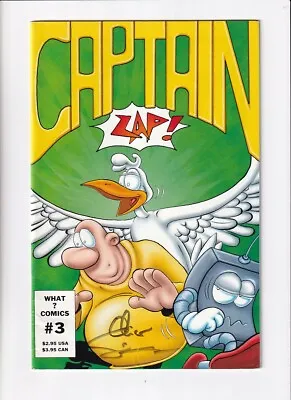 Captain Zap (1996) #   3 (6.0-FN) Signed By Oliver Simonsen • £13.50