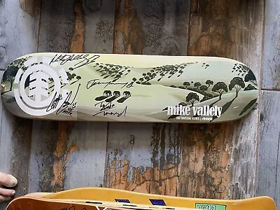 Signed-mike Vallely Skateboard-horizon Series=element-2005-classic-collectable • $100
