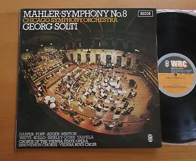 STZ 1328 Mahler Symphony No. 8 Georg Solti 2xLP World Record Club (= SET 534-5) • £9.99