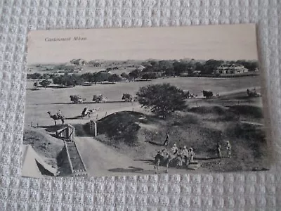 Old  Rp? Postcard    Cantonment Mhow   . • £3.99