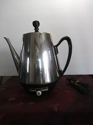 Vintage 12 Cup Sunbeam Coffeemaster Percolator AP-AK Chrome. Tested Working • $59.99