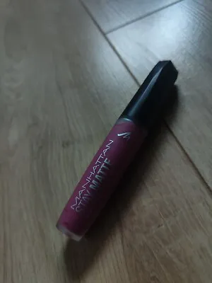 MANHATTAN Stay Matte ~ Stay Satin ~ High Shine Lipgloss ~ 400 Fuchsia Avenue • £0.99