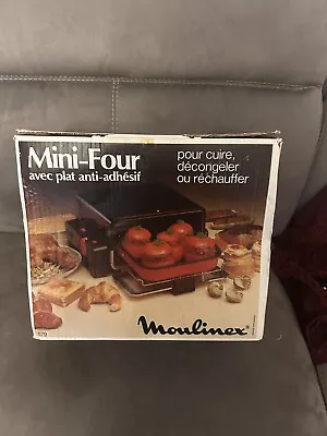 Vintage Retro Moulinex Toaster Oven Grill Counter Top In Box • £25