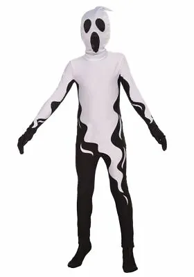Ghostly Spirits Floating Ghost Suit - Child Costume Medium 8-10 • $29.99