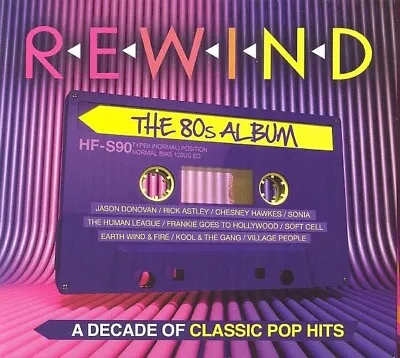 £4.99 • Buy Rewind: The 80s Album CD (2014) NEW AND SEALED 3 Disc Box Set 1980s Pop R&B Soul