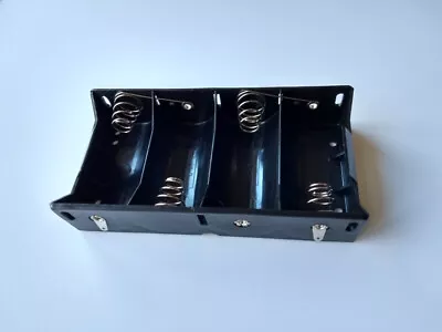 £2.99 • Buy 6 Volt Power Supply (4xD). 4x D Cell 6v Battery Holder With Solder Lugs