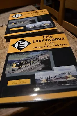 Morning Sun Books: Erie Lackawanna In Color Volume 4: The Early Years DeYoung • $23.99