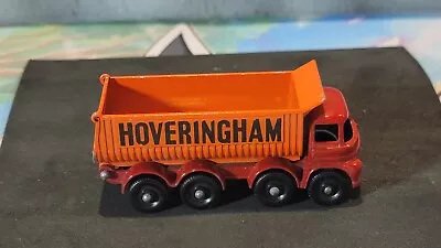 MATCHBOX SERIES No.17 HOVERINGHAM TIPPER MADE IN ENGLAND 1964 To 1968 BY LESNEY • $14.99