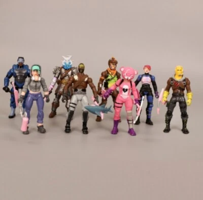 $28.81 • Buy 8Pcs Fortnite Series Skull Trooper Ninja Outlander Action Figures Toy Kids Gift