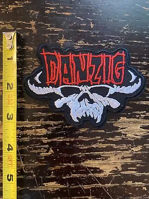 DANZIG - Embroidered Iron On Patch - Punk/Rock/ Heavy Metal Band • $3.99