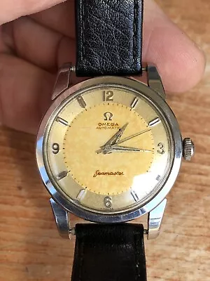 Vintage Omega Seamaster Two Tone Dial Cal. 500 Watch No Reserve  • $360