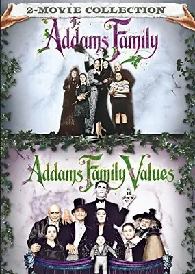 The Addams Family / Addams Family Values [New DVD] Gift Set Subtitled Widesc • £10.64