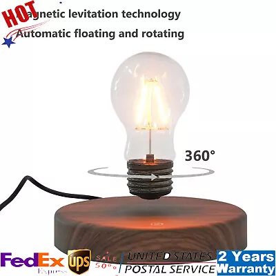 Magnetic Levitating Light Floating Lamp Bulb Anti-gravity Table Decoration 12V  • $58