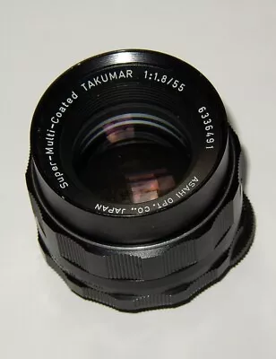 Super Takumar Lens F1.8 55mm - Faulty • £5