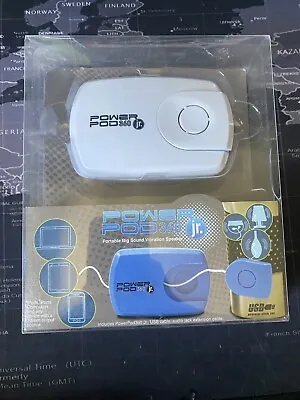 Power Pod 360 Jr. USB Portable Big Sound Vibration Speaker For All 3.5mm Output • $10