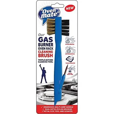 £6.40 • Buy Oven Mate Gas Burner Oven Rack Cleaning Brush