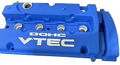 97-01 Honda Prelude Type S H22A Valve Cover Accord TypeR VTEC Wrinkle SPOON Blue • $400