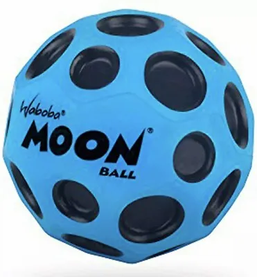 Original MOON BALL WABOBA HYPER BOUNCING BALL - BOUNCE ME TO THE MOON (Blue) • $11.99